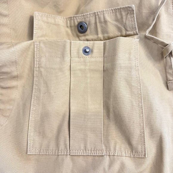 NEW Aerie OFFLINE Cotton Canvas Hooded Cargo Vest, Size S Oversized Fit - Picture 12 of 16